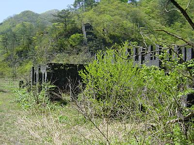 持倉鉱山 事務所跡 持倉鉱山 事務所跡