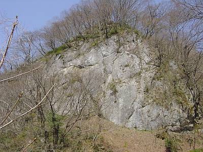 宿場澤（飯場澤）の石灰岩
